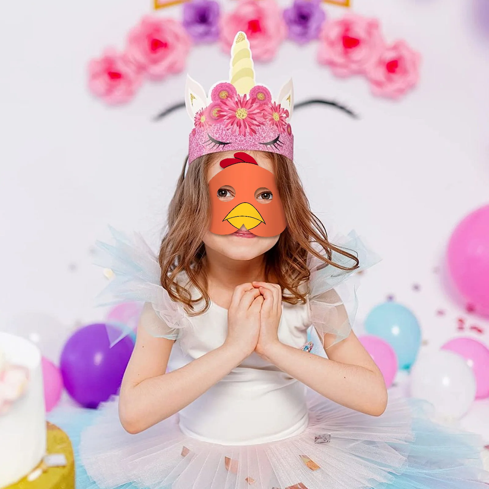 1Set Ongeverfd Masker Rekwisieten voor Vrouwen DIY Coloring Craft Unieke Handgemaakte Carnaval Maskerade Party Accessoires Creatief Cadeau Idee