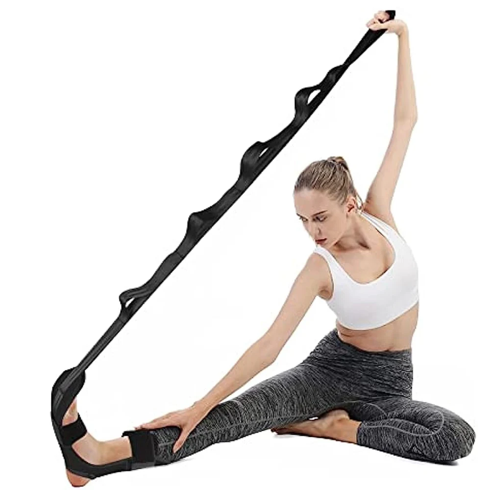 Hamstring Stretcher & Ligament Stretching Belt Dancers and Yoga,Calf Stretcher & Foot Stretcher for Plantar Fasciitis