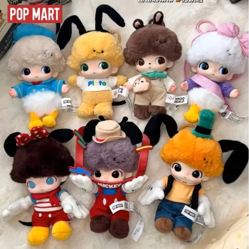 

Подлинная POP MART DIMOO WORLD Disney Series Face Blind Box Toys Kawaii Anime Action Figure Caixa Caja Mystery box подарок на Хэллоуин