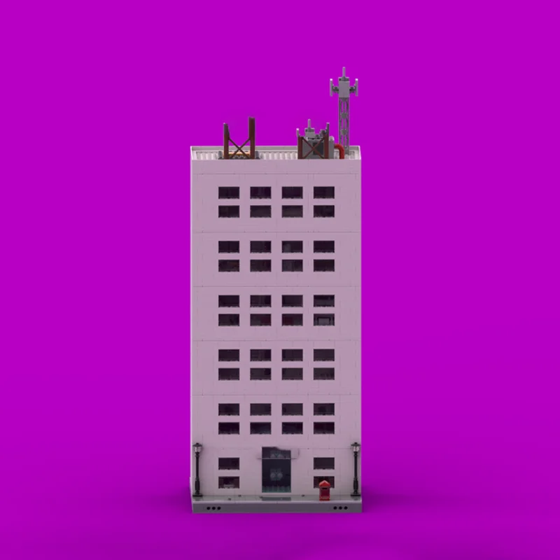 مشاهد الشوارع الشهيرة Moc قوالب بناء نموذج برج وحدات كتل التكنولوجيا عيد الميلاد لتقوم بها بنفسك لعبة هدايا البناء