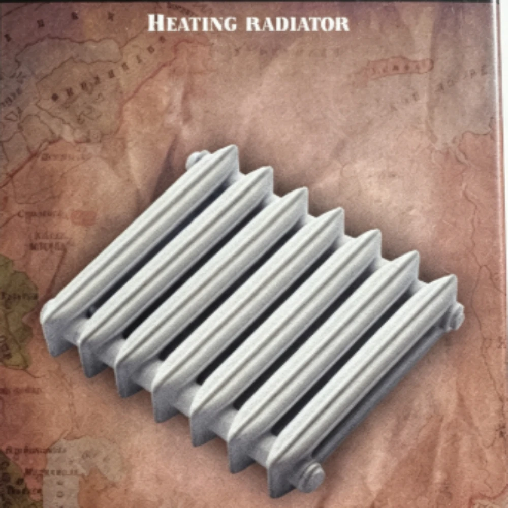 1/35 Scale, Radiator Resin Scene Accessories, Unassembled Garage Kit Model Upgrade Parts