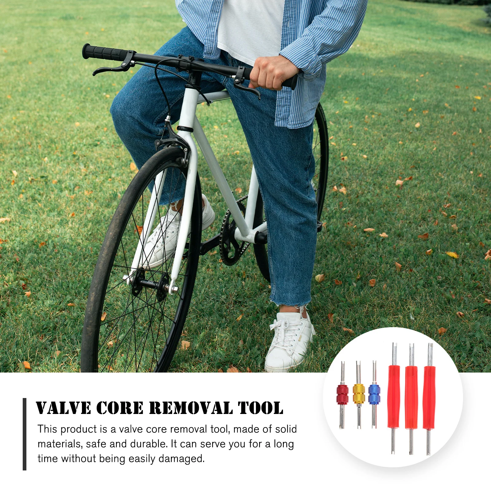 1 مجموعة صمام الإطارات الأساسية أداة إزالة الصواميل الثقيلة قوي سيارة معدنية تفكيك وتركيب أداة لإصلاح جسم السيارات المزدوج رئيس #6