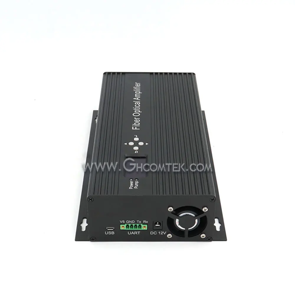 Mini Edfa 1550nm Vezel Optische Versterker 2x19dbm Power Out