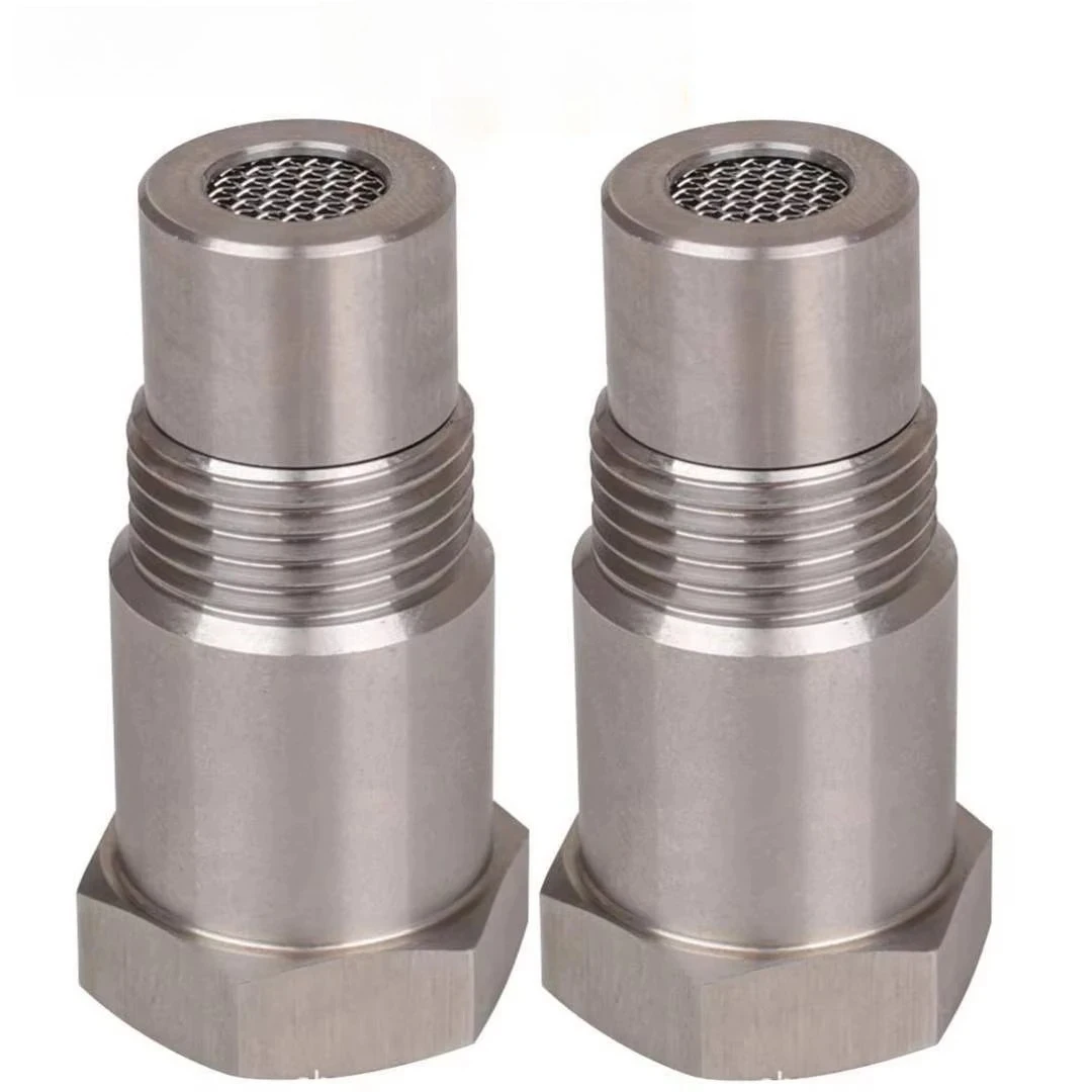2 Peças Adaptador de Sensor de Oxigênio de Alta Performance Off-Road M18X1.5 para Correção de CEL e Sensor O2 para Catalisador, Peças Automotivas CSV, Acessório de Performance Automotiva