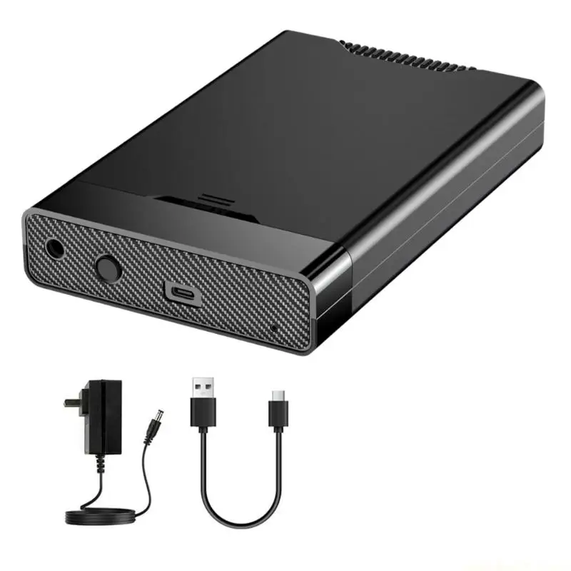 3.5Inch SATA3.0 Hard Drive Enclosure USB 3.1 Type C For Mechanical HDD With Quick