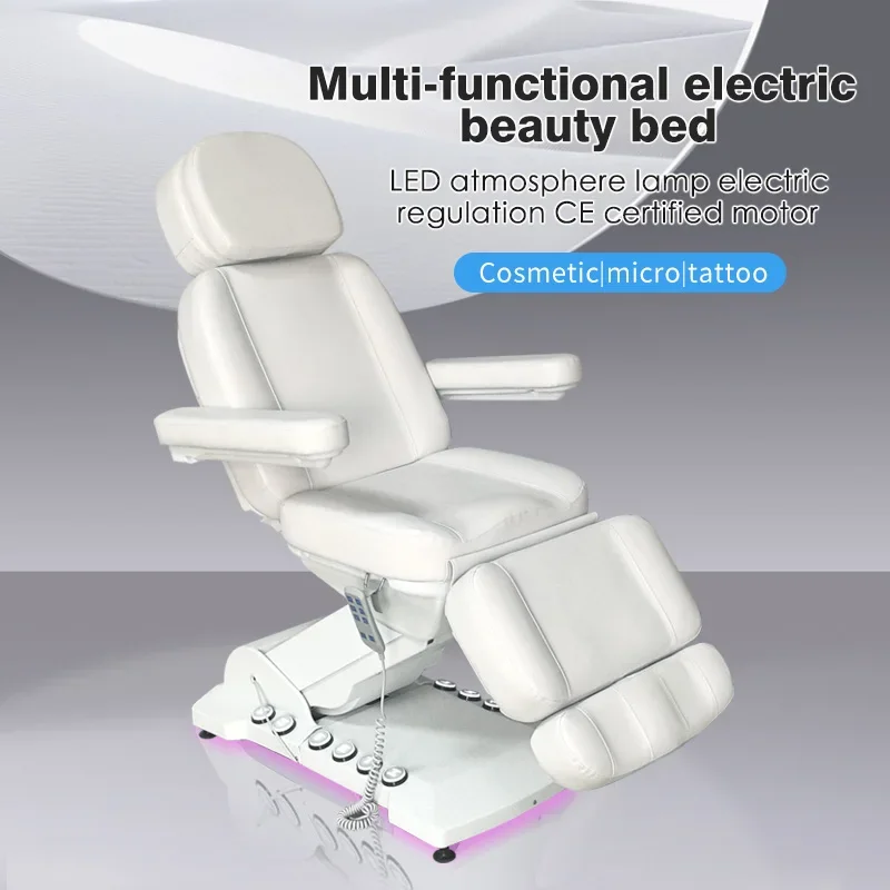 Keyunshi All-in-One Electric Beauty Station Bed for Eyebrows Lash Extensions and Skin Care