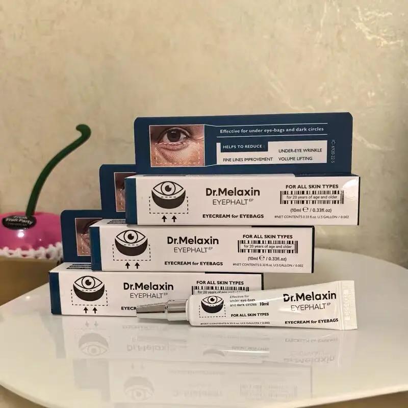 Creme Firmador para Olhos Dr. Melaxin, Hidratante para a Área dos Olhos, para Linhas Finas, Olheiras e Inchaço, Leve, Cuidado de Pele Coreano