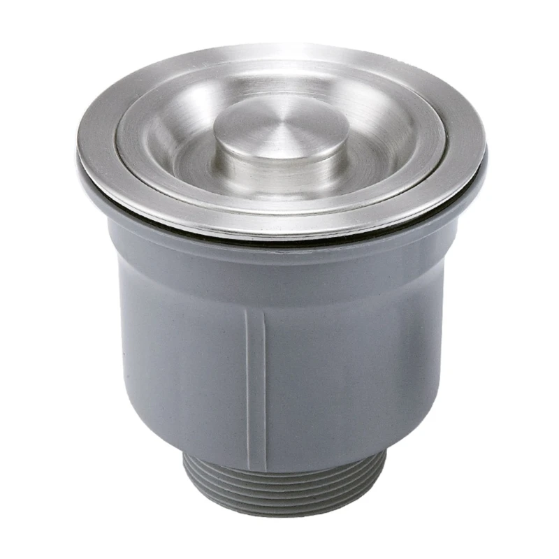 Y6GD -gootsteenafvoer 2 stks bevat verwijderbare zeefmand en stoppers voor keukenbenodigdheden Dagelijks gebruik gootstenen