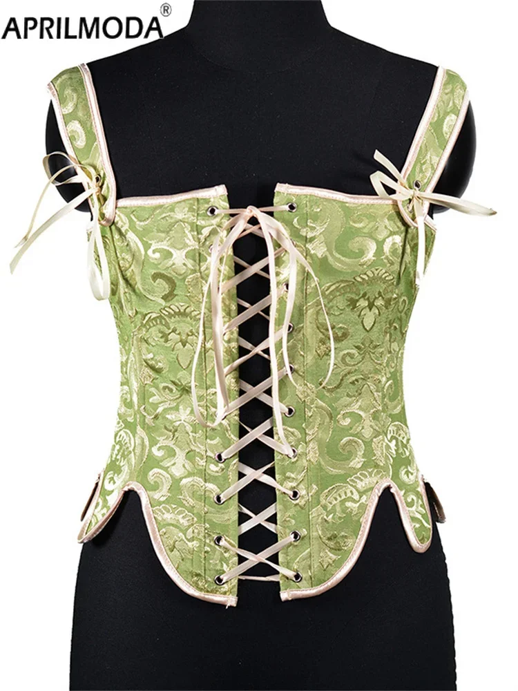 Модные сексуальные женские кружевные корсеты с завышенной талией, женские облегающие корсеты на тонких бретельках, бюстье, формирователь тела, большие размеры XXS-3XL Модные сексуальные женские кружевные корсеты с завышенной талией, женские облегающие корсеты на тонких бретельках, бюстье, формирователь тела, большие размеры XXS-3XL