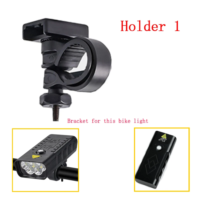 Support de lumière de vélo, 1 pièce, support de lumière de vélo, accessoires de vélo, Rotation à 360 degrés, support de lampe de poche de vélo