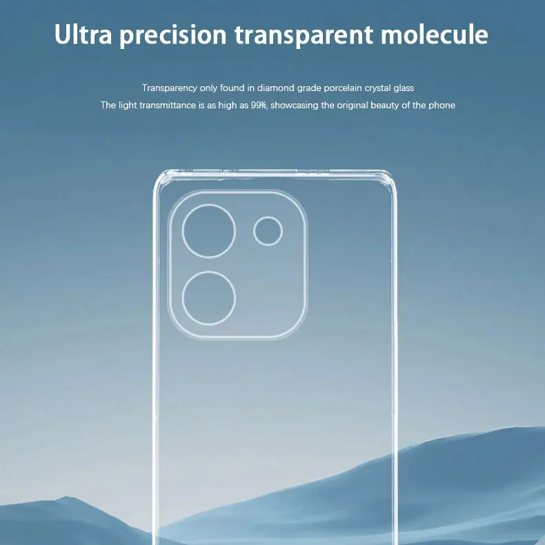 لينة شفافة سيليكون رقيقة ضوء الحالات الهاتف ل HonorX70i الشرف X70i 5G 6.7 "كاميرا واقية واضح غطاء خلفي من البولي يوريثان الإسكان #5