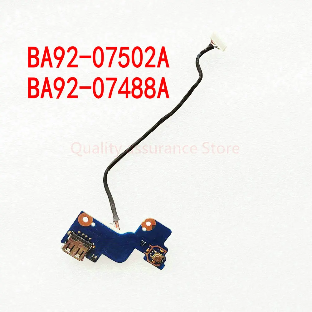 BA92-07488A Laptop Aan/Uit-Knop Schakelaar Usb Board Voor Samsung Rv411 Rv420 Rv408 Rv409 Rv415 Rv515 Rv511 BA92-07502A Usb-Kabel