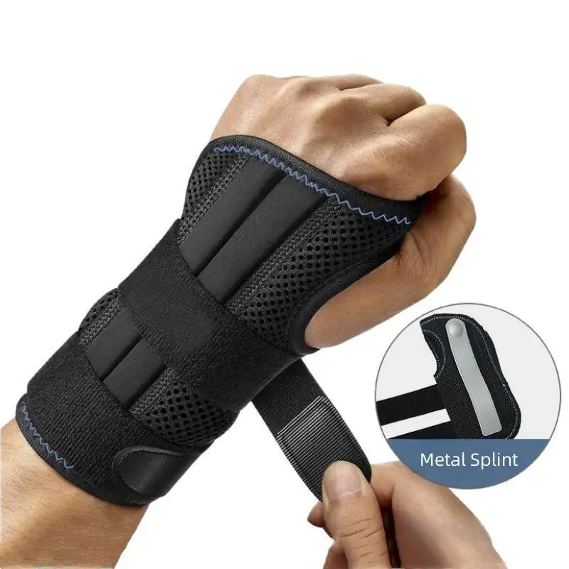 1Pcs Orthopedic Carpal Tunnel Wrist Brace Night Support Wrist Splint Stabilizer Wristband for Hand Pain Relief Wrist Protector