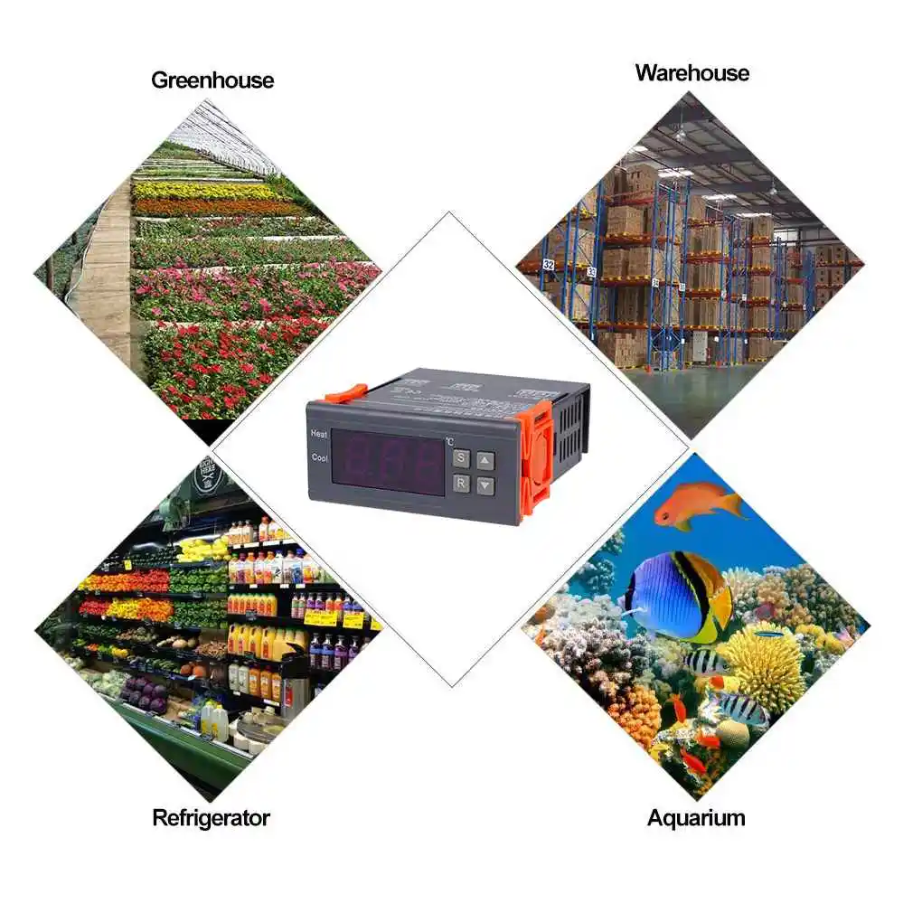 

Контроллер температуры, аксессуар для переключения, функция сигнализации, переключатель термостата