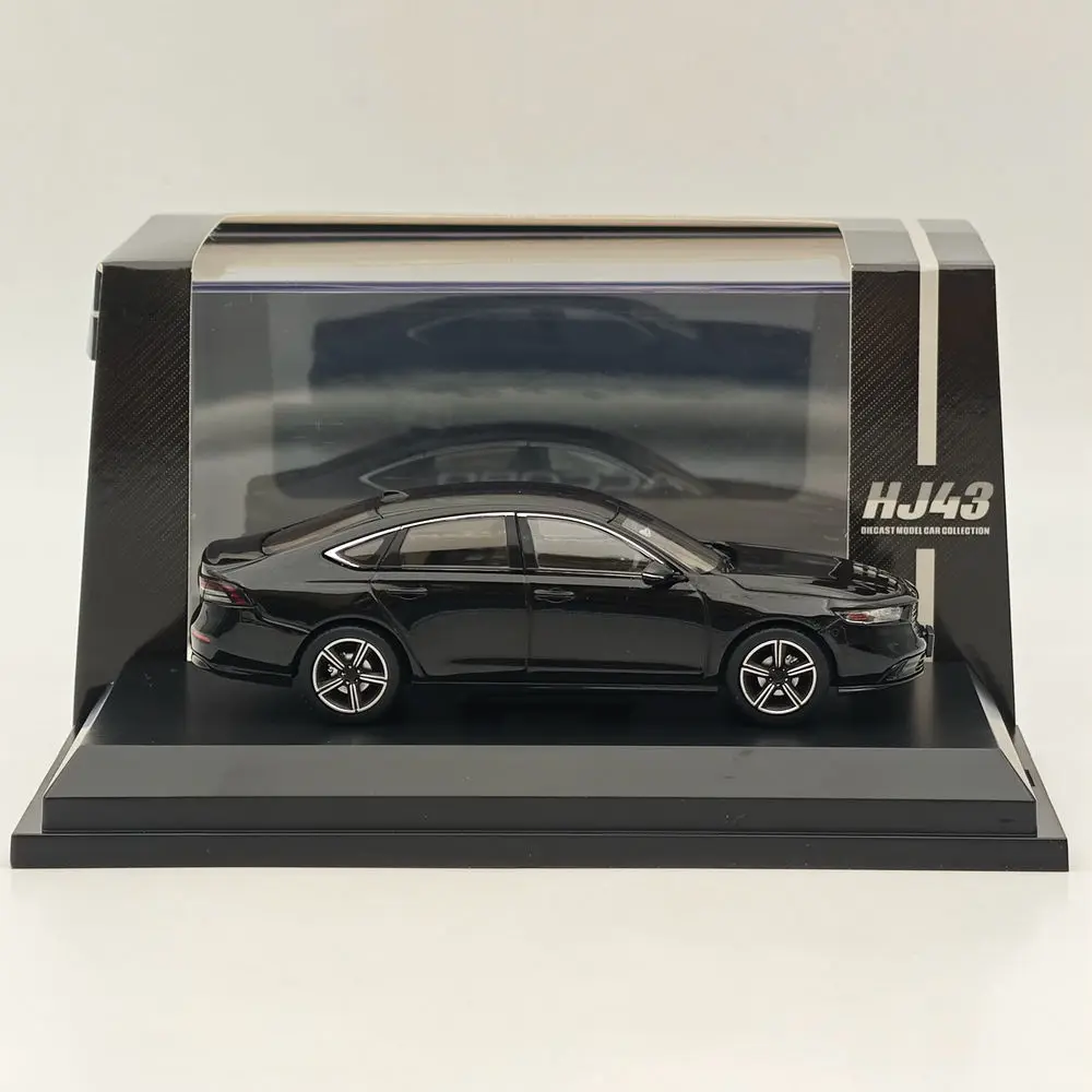 Hobby Japan 1:43 Crystal Black Pearl Diecast Model Car Limited Collection Auto Toys Gift HJ431008BK