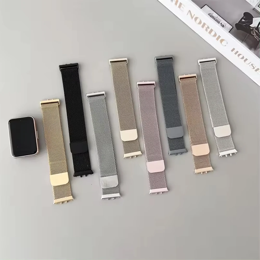 Milanese loop for Samsung Galaxy Fit 3 Strap Accessories wristband Stainless Steel belt Bracelet Correa Galaxy Fit3 watch band