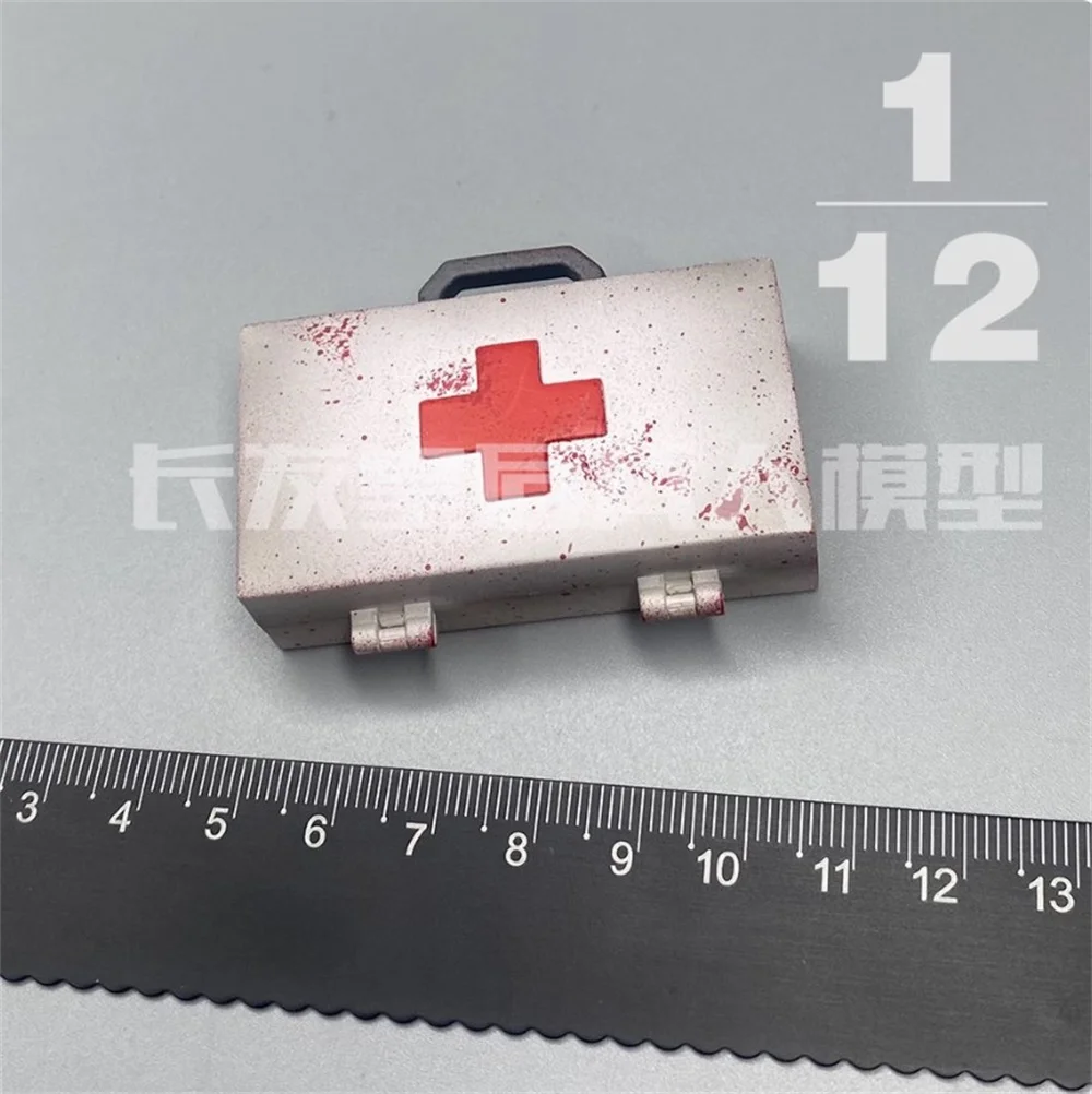 1/12th 3ATOYS Dark Source JT6823 Male Nurse Mini Toys Model Medic Tool Box Weapons Knife PVC Material Not Real For Fans DIY