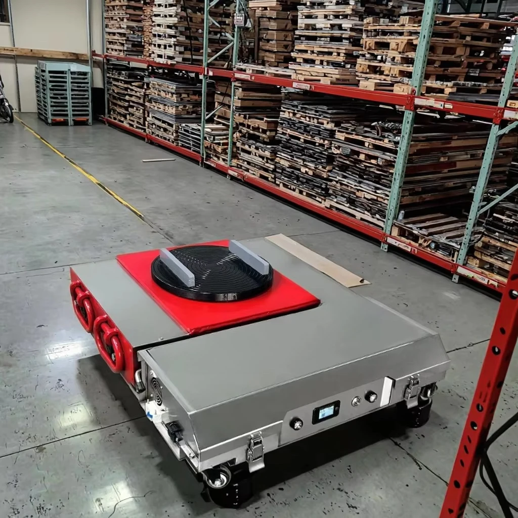 Electric Walking Board on Wheels 30T/50T Remote Control Heavy Equipment Skates Steel Frame Tools Transportation