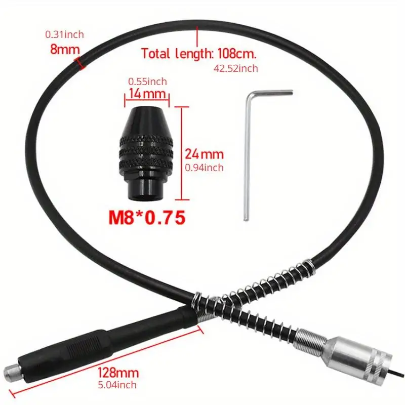Rotary Grinding Tool Accessories Electric Grinder Flexible Shaft Stamping Tool