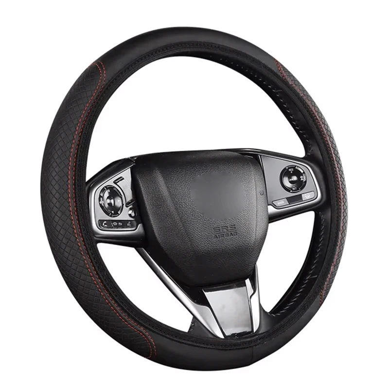 Car Steering Wheel Cover Microfiber Leather Protection Cover Anti Slip Lid For Renault Megane 2 3 4 Twingo Clio Talisman Captur