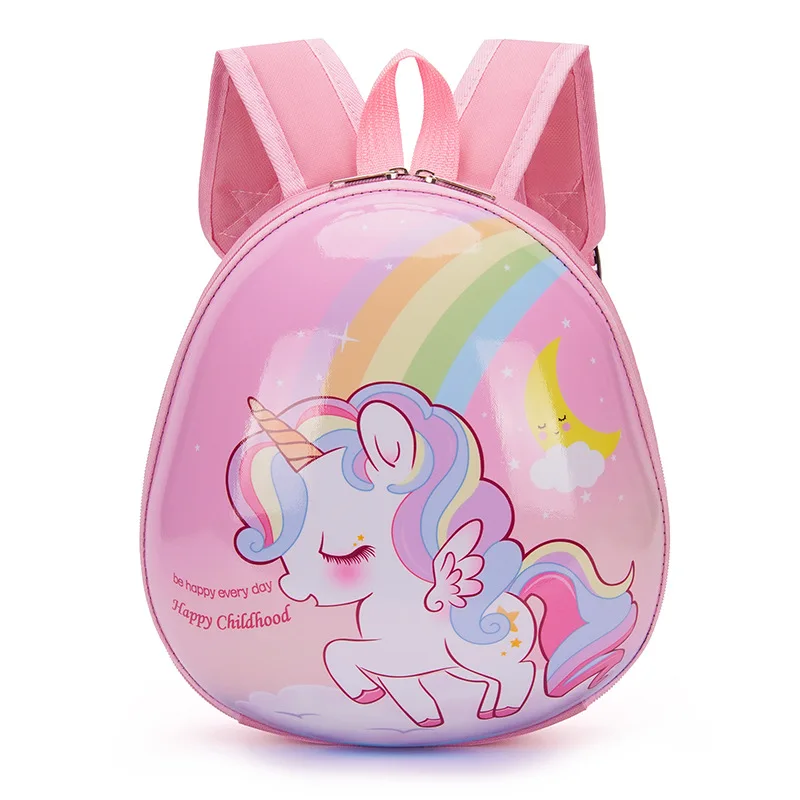 Boys Girls Unicorn Lovely Princess Backpacks New Cartoon Children Eggshell School Bags In Kindergarten Kids Snacks Bag Gift