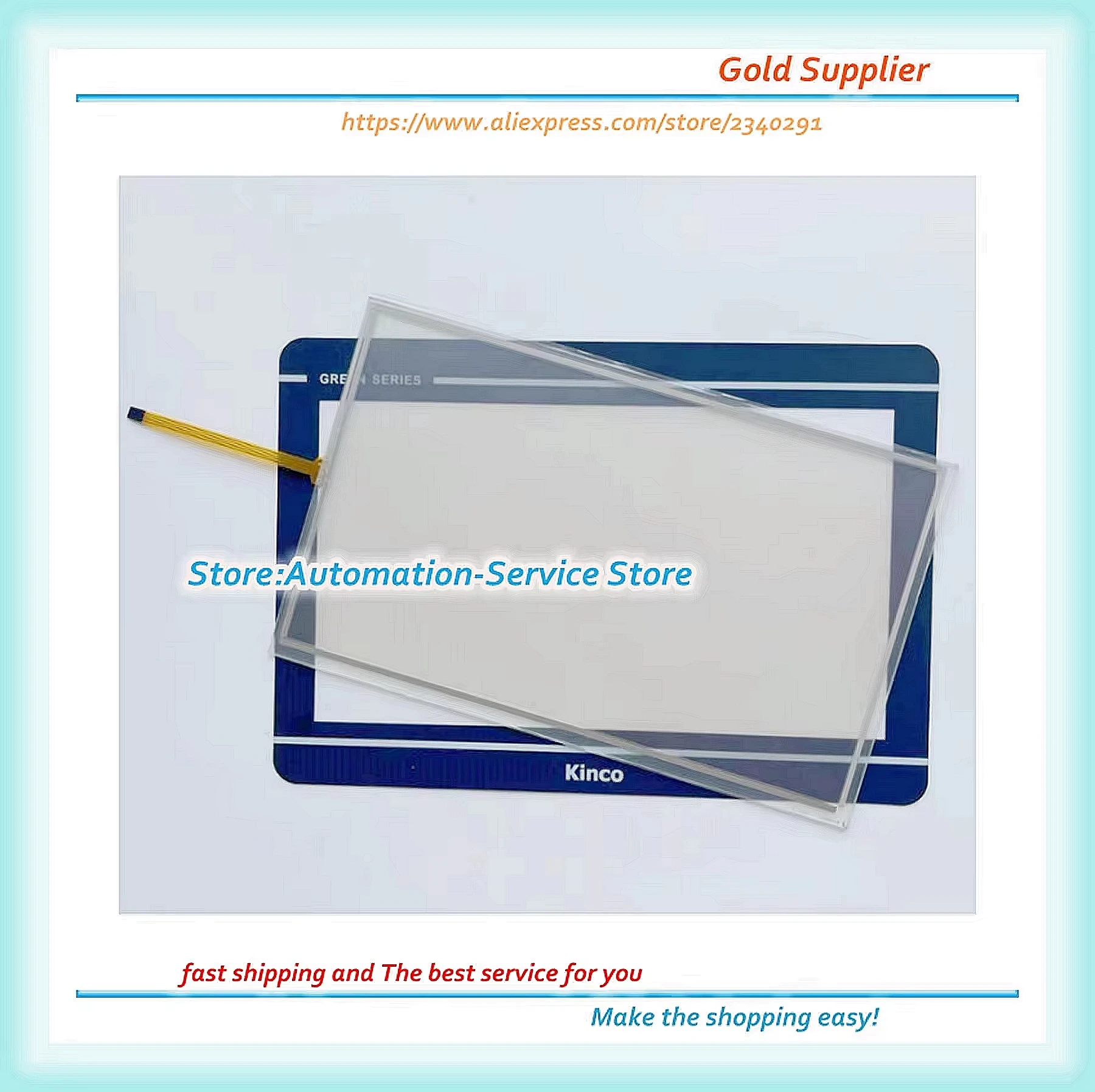 GL100 GL100E TIAN-101027-01 New Touch Pad Glass Panel Screen