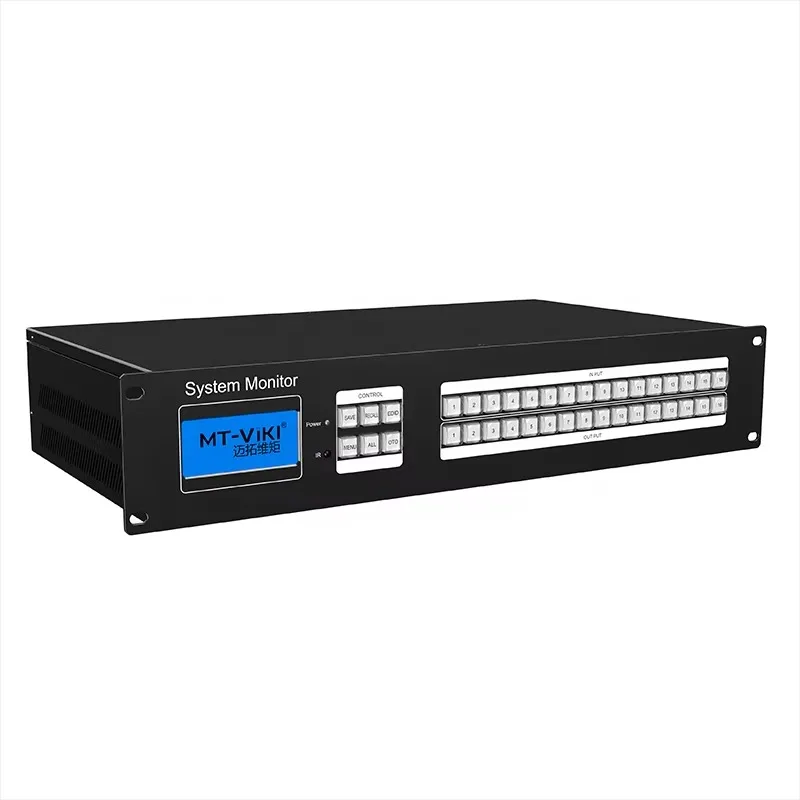 2U 4K HDMI Matrix Switch 16x16 with Web GUI, Available for 4x4 8x8 8x16 16x16 32x32 36x36 72x72