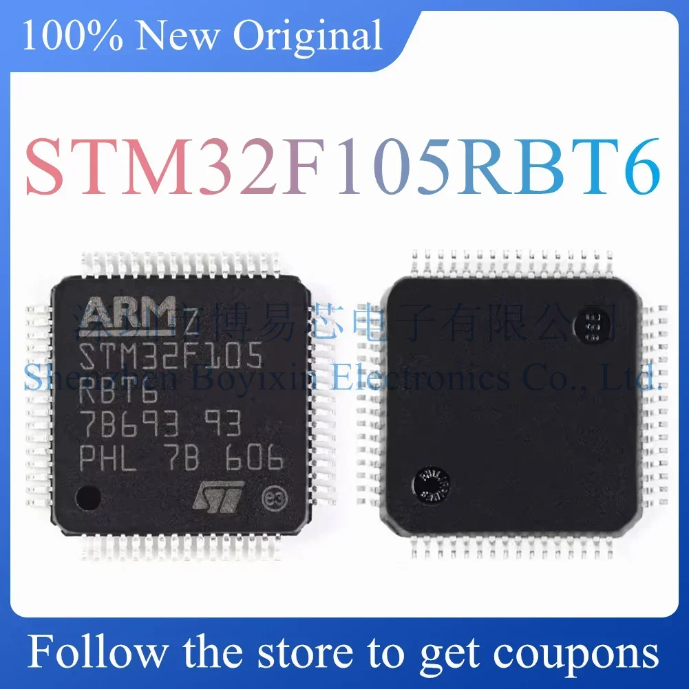 

NEW STM32F105RBT6 Original Product LQFP-64