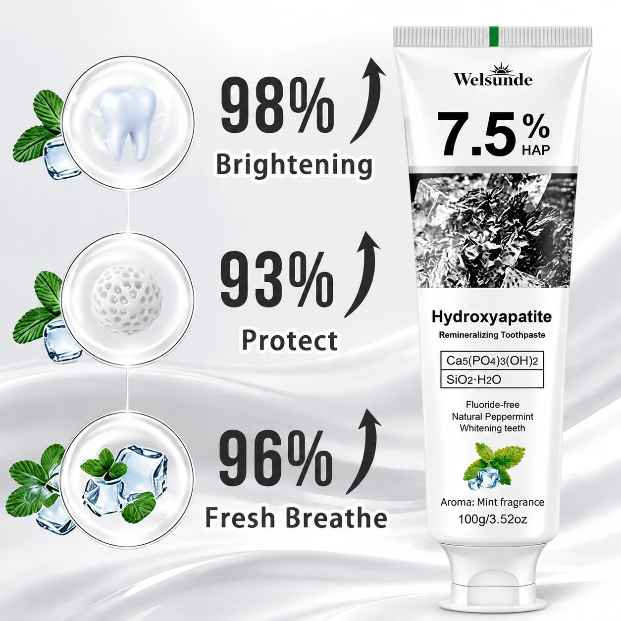1/3個入り 9Dホワイトハイドロキシアパタイト再石灰化歯磨 - Teeth Whitening Promotion のレビューと価格