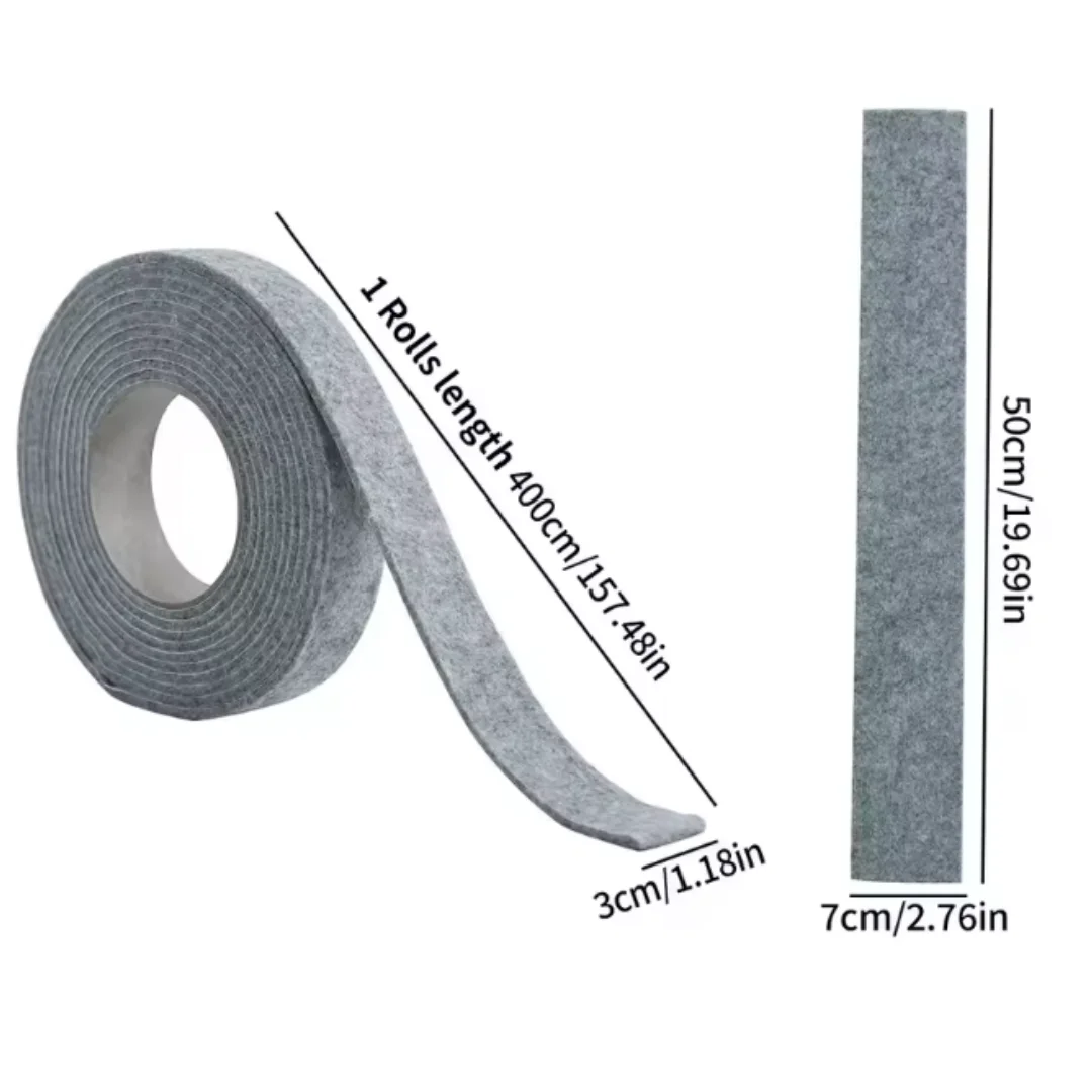 1PC 2/4m Window Anti-Condensation Strips Glass Water Absorb Stickers Window Condensation Absorbent Strips Moisture Absorbers
