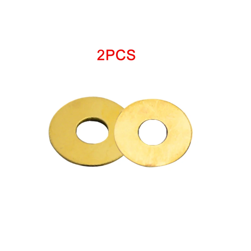 2pcs Folding Knife Brass Washer Copper Metal Cushion For Benchmade 940 Osborne DIY Solid Pad Ring Meson Shim Gasket Parts Gasket