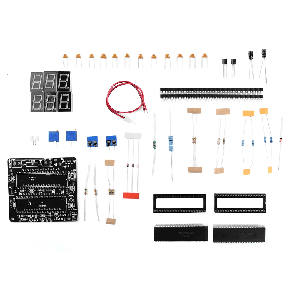 ICL7107 voltmetro Kit fai da te parti DC 5V modulo voltmetro digitale e-learning formazione produzione saldatura parti di esercizio kit fai da te