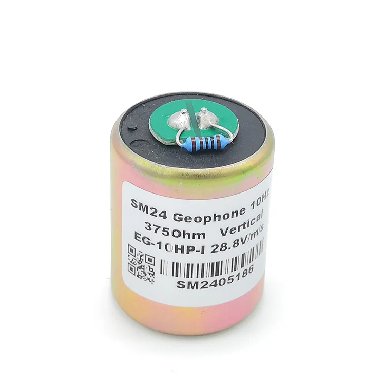 

Hot Sell High Precision 10 Hz Vertical Geophone SM-24 Seismic Sensor for 2D and 3D Seismic Survey SM24 Geophone element 10Hz