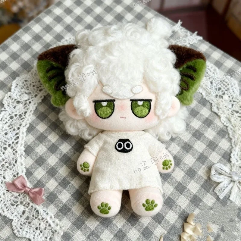 New 20cm The Legend of Luo Xiao-Hei Luo Xiaohei  Cotton Plush Cosplay Stuffed Plush Cute Figure Puppet Prop Birthday Gift