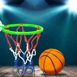 Mini basketball frame indoor small basketball basket hanging wall style non perforated children's home shooting frame