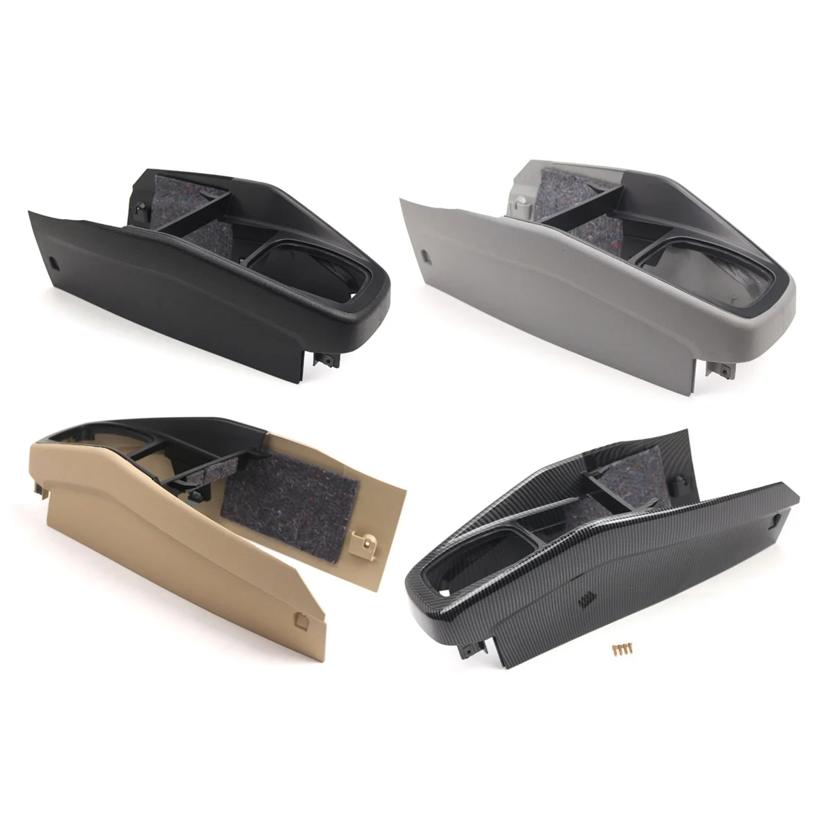 Plastic Center Console Tunnel Trim Replace for VW Golf Jetta Bora MK4 1998-2004, Console Trim Armrest Box DIY Accessory Upgrade view 6