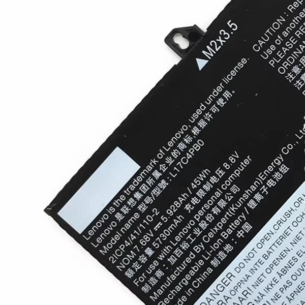 بطاريات الكمبيوتر المحمول Lenovo Xiaoxin Air 14 15IWL/IKBR/ARR L17C4PB0 وL17M4PB0 تتضمن لوحة الماوس