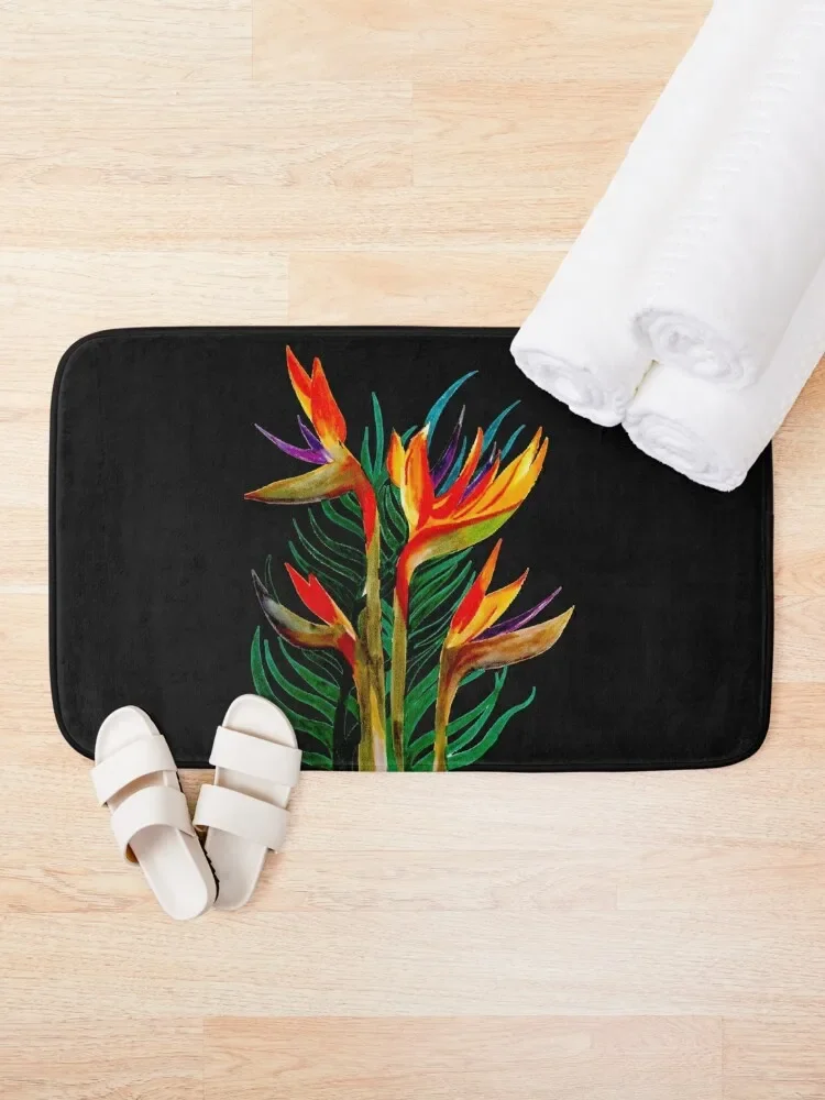 Bird of Paradise 2 Bath Mat Bath Accessories For The Bathroom Mat