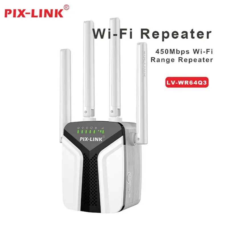 450Mbps WiFi Extender,WiFi Signal Booster for Home,WiFi Range Extender,Wireless Repeater,Long Range Amplifier with Ethernet Port