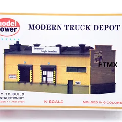 1:160 MODEL POWER N Scale Model Assembled BuildingTruck Warehouse Kits