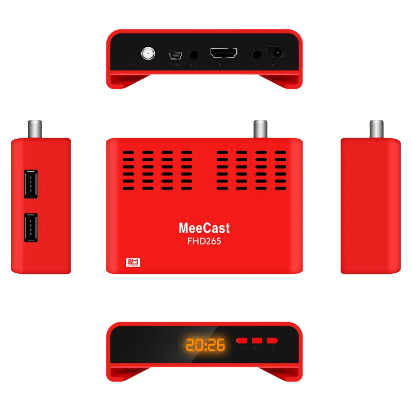 미니 DVB-S2 H.265 HEVC 위성 수신기 무료 위성 TV 수신기 USB DVR 디지털 TV 디코더 수신기 풀 HD 1080P