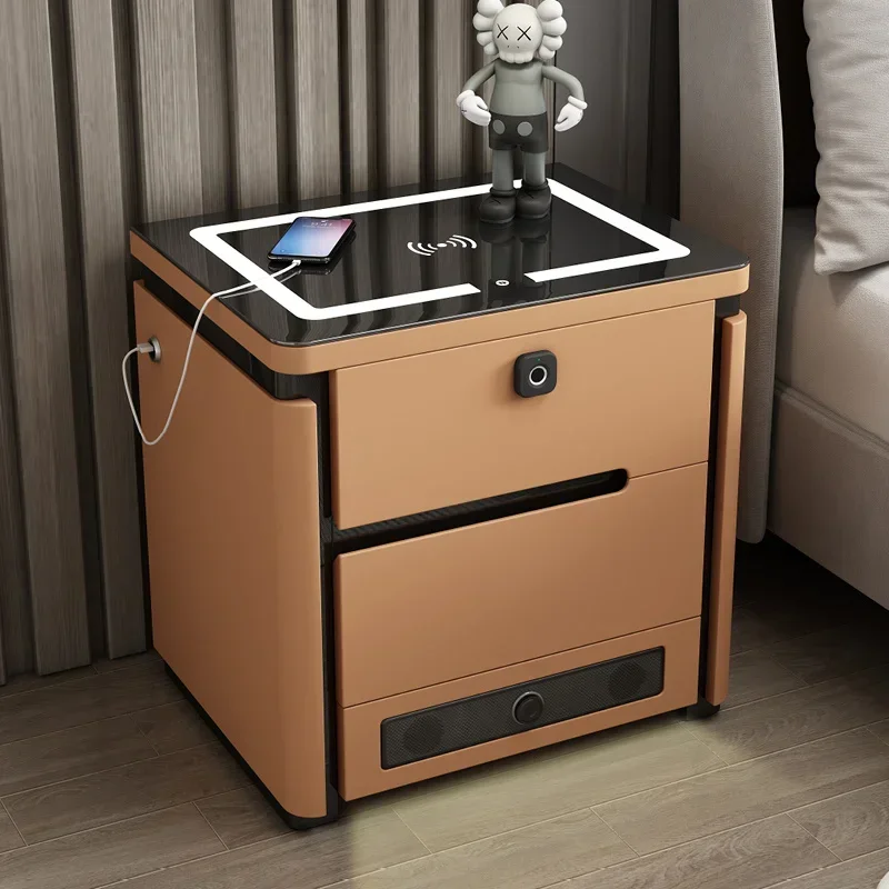 2025 New End Comfortable Corner Night Table Fashion Nordic Massage Luxury Cheap Filing Dressing Wall Mute Comodini - Image 3