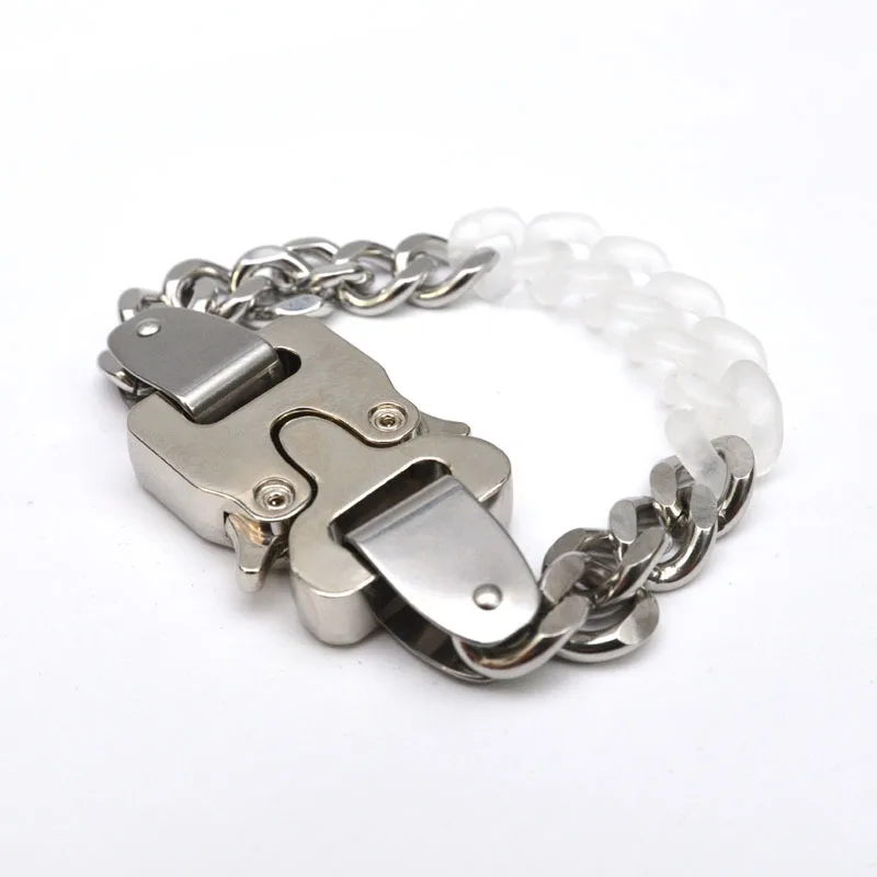 ハイストリート-alyx-ファッションカジュアルメタルスプライシングブレスレット男性女性最高品質のブレスレットアパレルアクセサリー