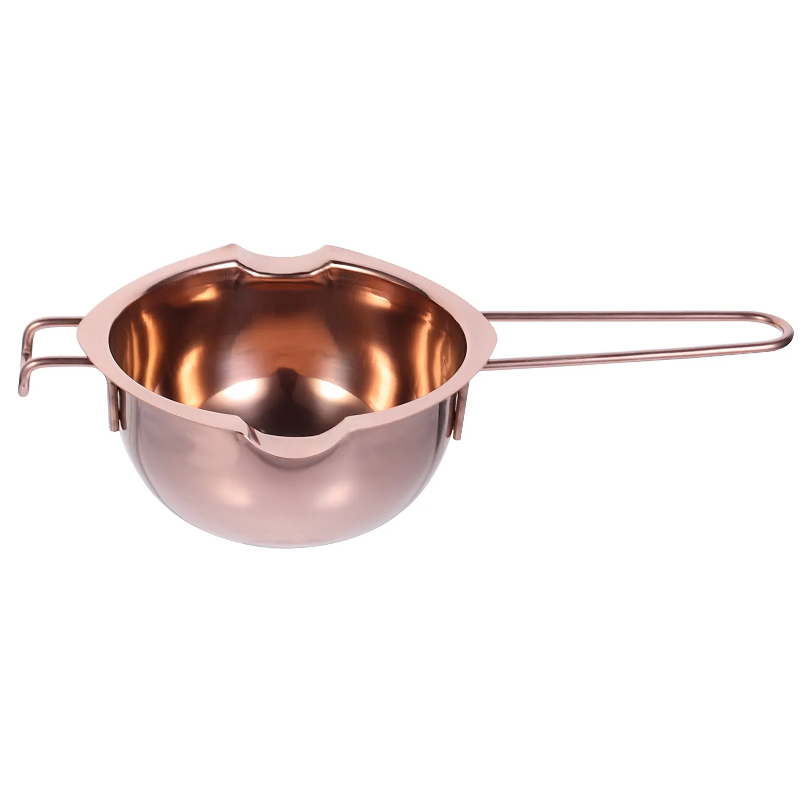 

1Pcs Stainless Steel Melting Bowl Chocolate Heating Pot Kitchen Gadget Baking Tool Extended Handle Melting Pot