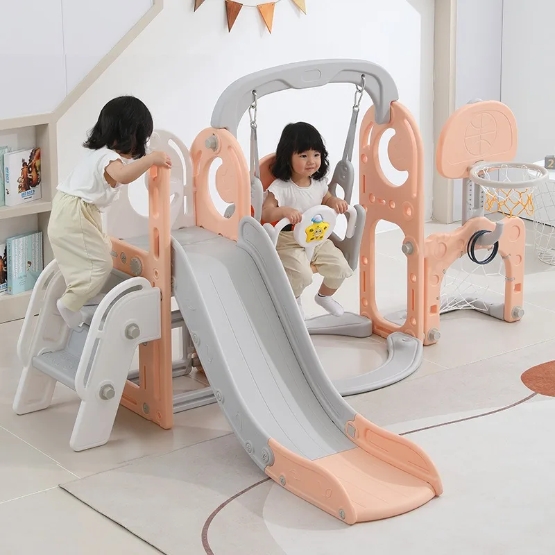 

Kids Toddler Slide Pool Swing Dual Function Plastic Playset Safe Non Toxic Ages 2 10 Years Indoor Outdoor Home Water Slide