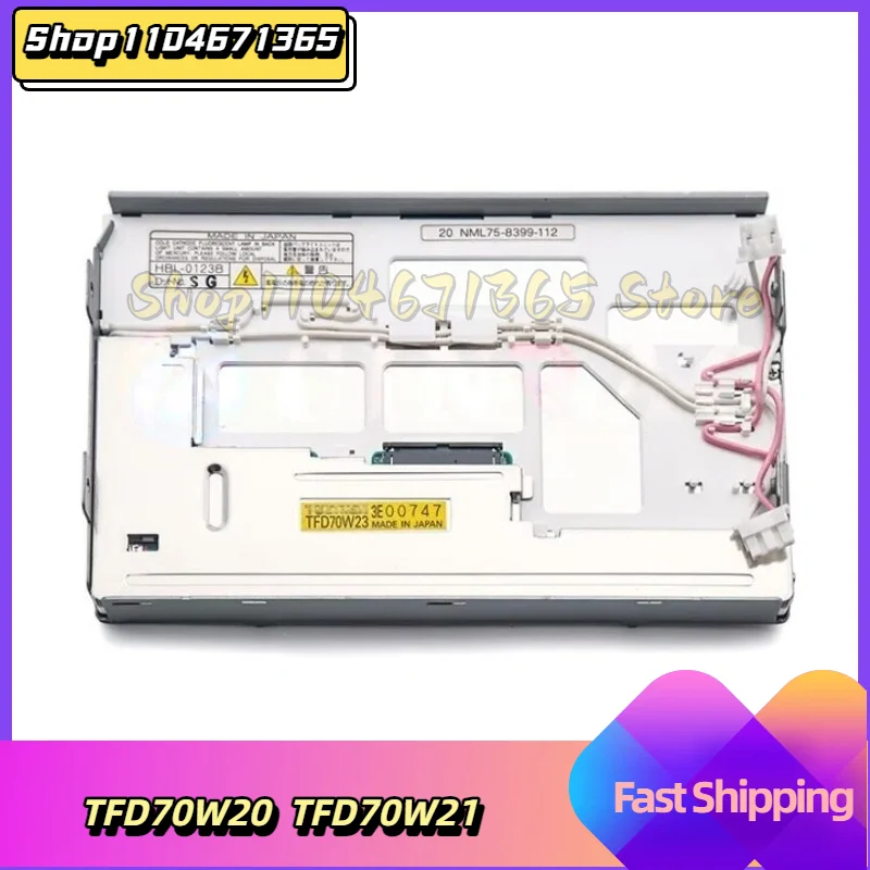 TFD70W20 TFD70W21 TFD70W22 TFD70W23 TFD70W24 NML75-8399-113 LCD Display Screen for untuk Jaguar Mobil Lexus 2001-03 LX470 Car Na