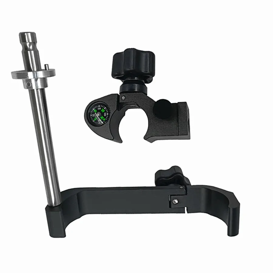 Bracket Hand-held for Outdoor Geographic Surveying Tablet Support Open Data Collecto With Compass Clamp Notebook Handbook