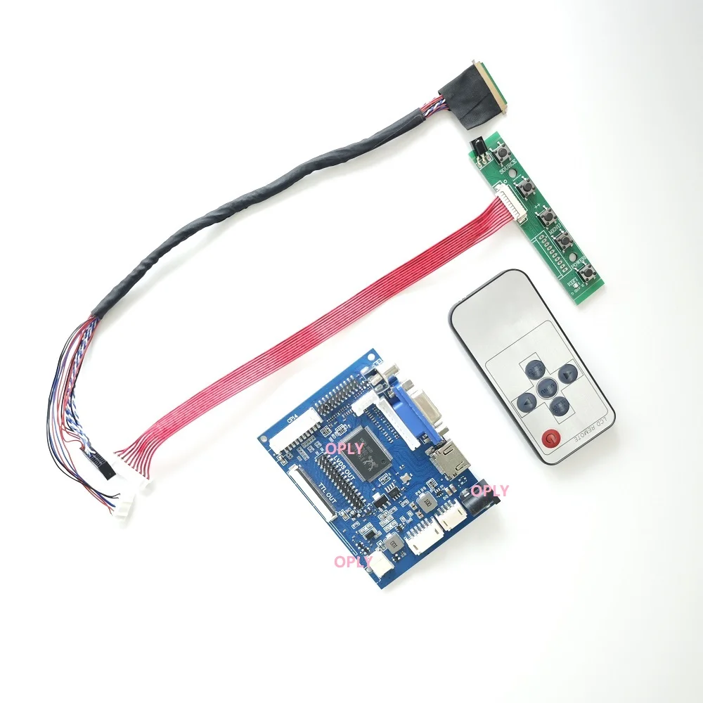 

For B101EW04 B101EW05 WLED VGA 2AV HDMI-Compatible 40Pin LCD Panel LVDS 10.1" 1280×800 Display Controller driver board Kit