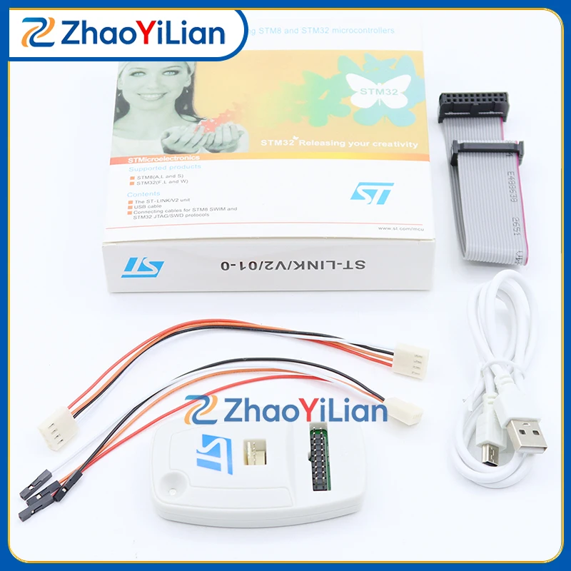 For ST-LINK-V2 MCU Burning Debug Adapter For Embedded Development