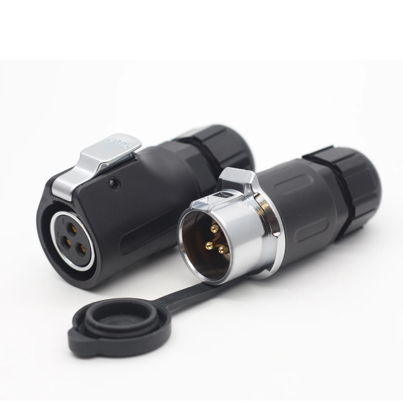 XHP20 2 3 4 5 6 7 8 9 10 12 Pin Waterproof Panel Mount Connectors IP65 Power Cable Connector Male Female Plug And Socket